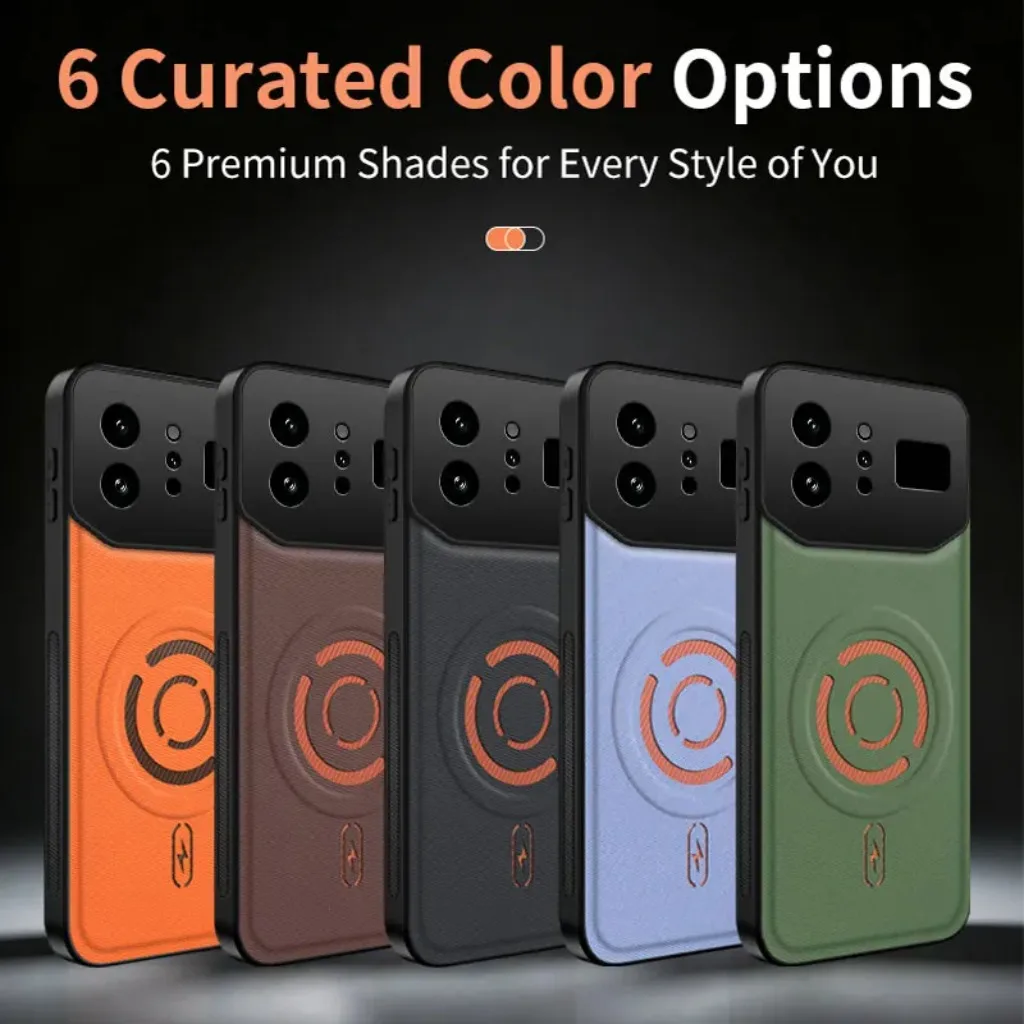 Tech Texture Magnetic Leather Phone Case For Infinix Note 60 Ultra 50 Pro Plus GT 30 40 50Pro Shockproof Protective Back Cover view 6