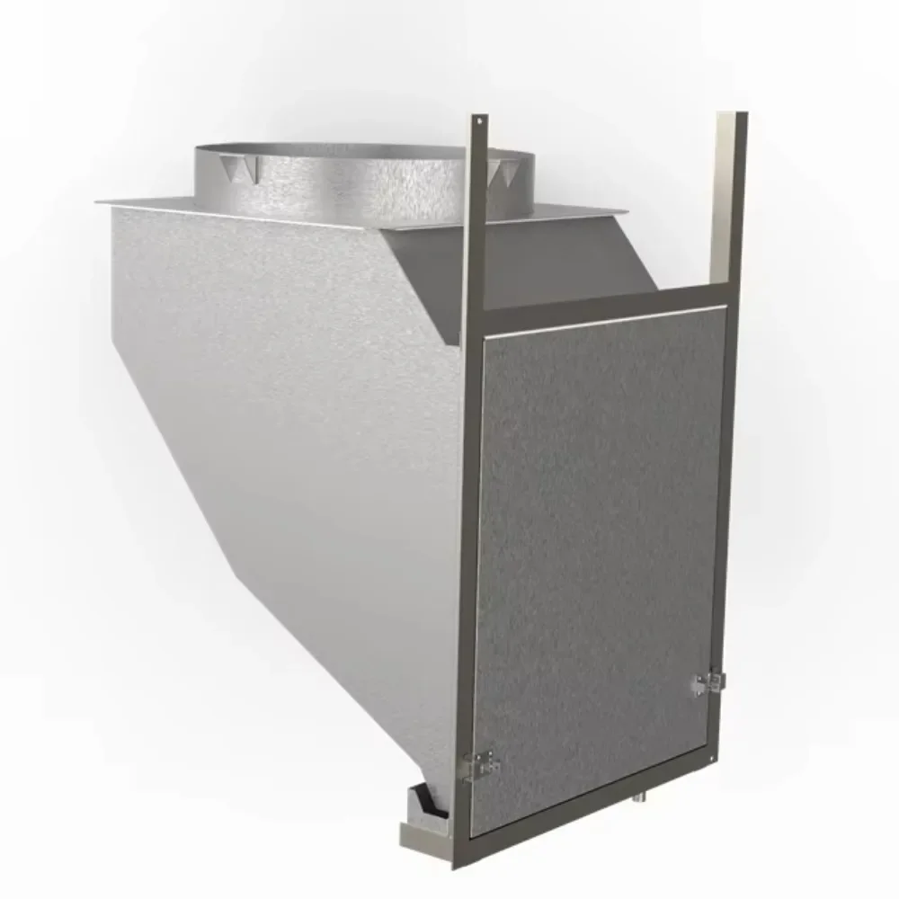 

XleInterlock Linen Laundry Dirty Clothes Chute System Discharge Door