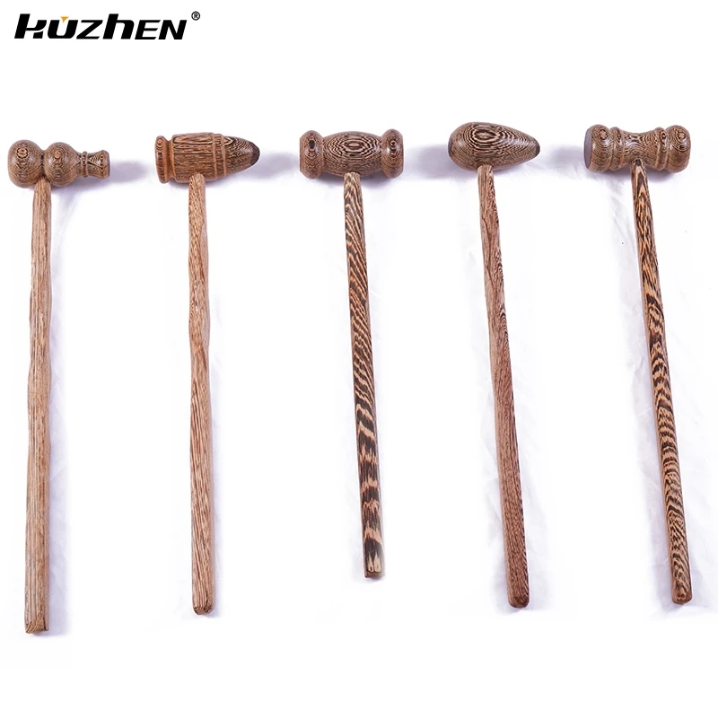 Wooden Massage Hammer Knock Back Meridian Hammer Back Massage Hammer Chicken Wing Wood Massager Health Hammer Massage Equipment