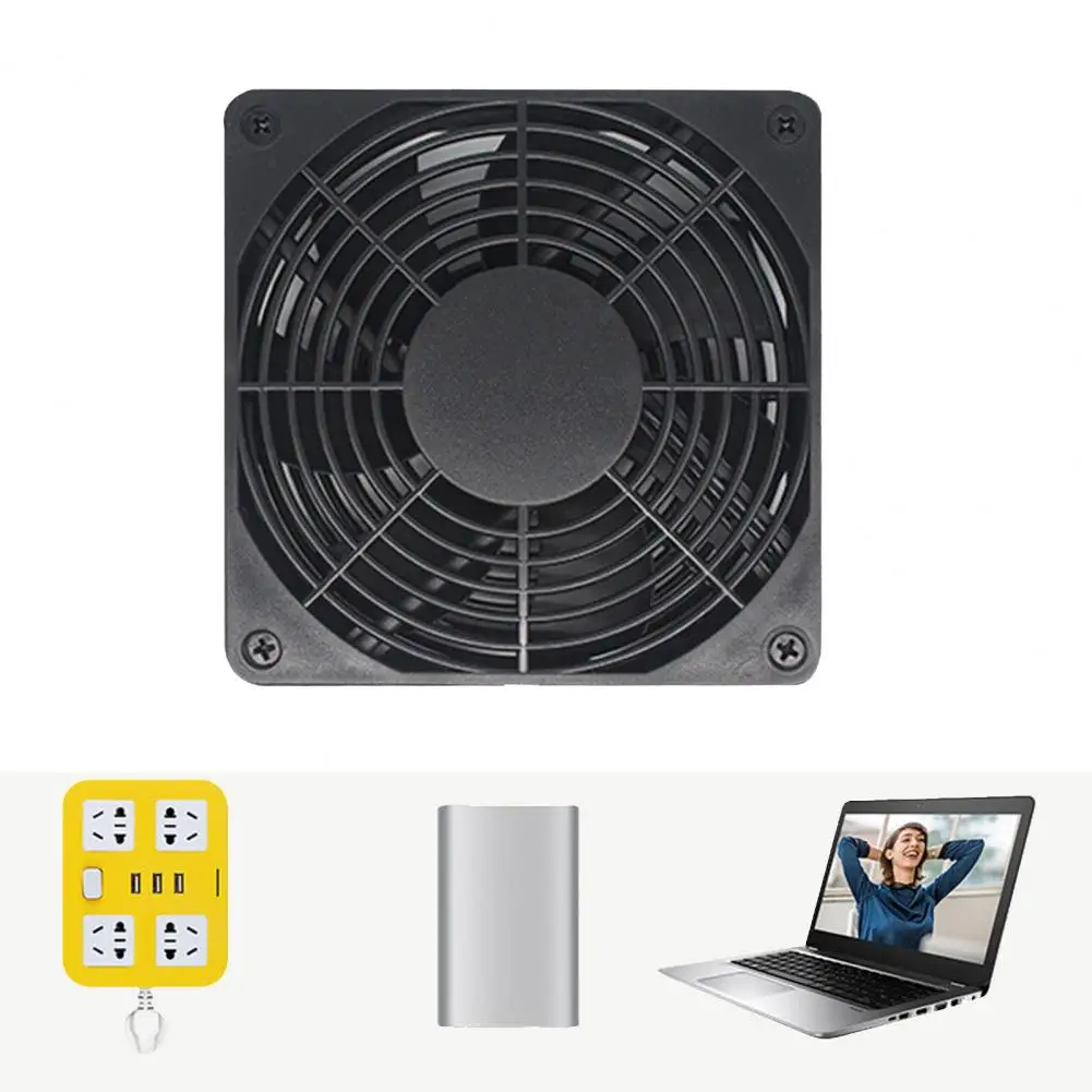High-performance Fan 12cm Usb Power Cooling Case Fan for Computer Host Cpu Chassis Routing Set-top Box Efficient 1800 Rpm Speed