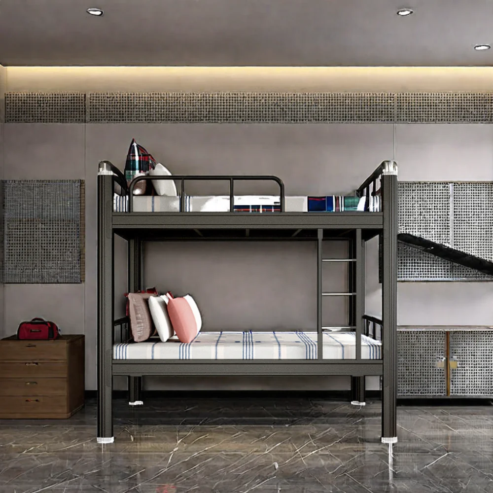 High Quality Modern Children's Bunk Beds Stairs Adjustable Steel Construction Economically Priced Kid's Bedroom Furniturepromote