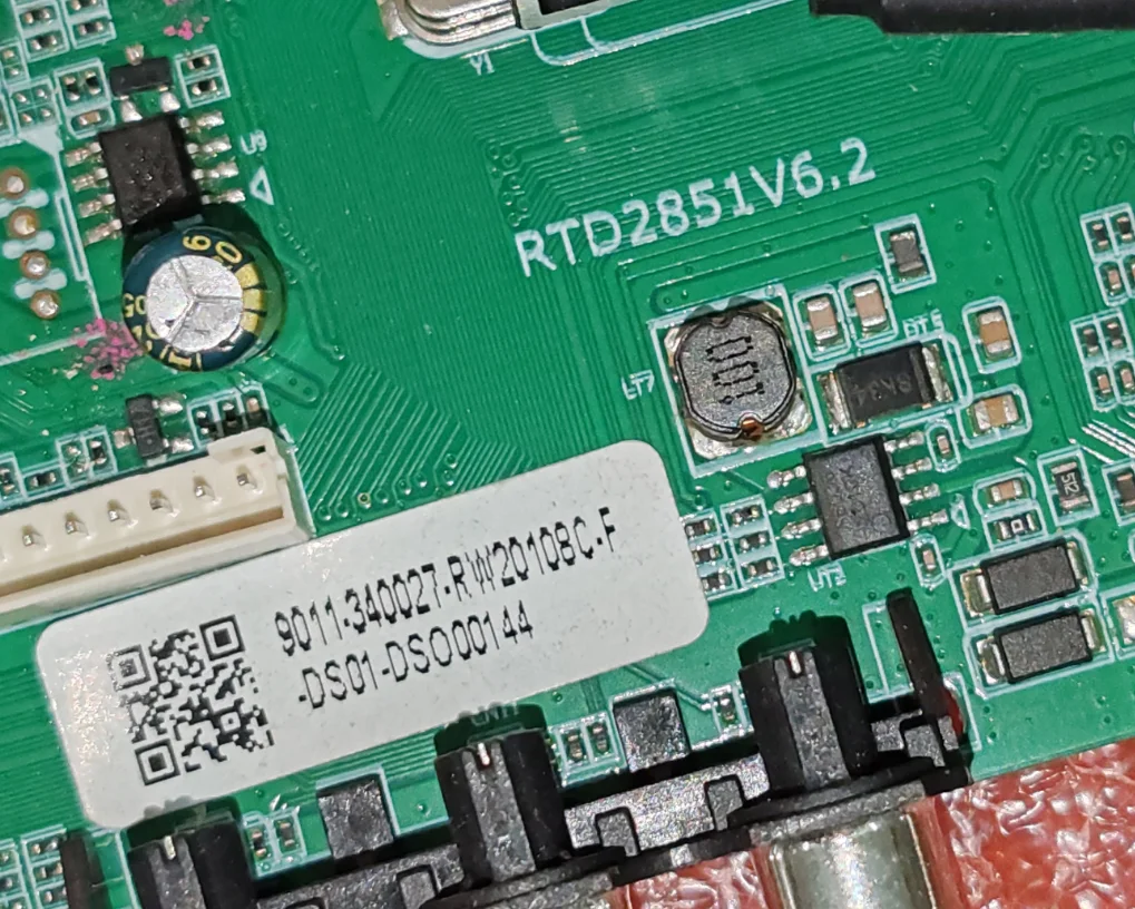 Scheda madre TV muslimled testata bene con foto fisiche di rete WiFi Android 1.5G + 8G