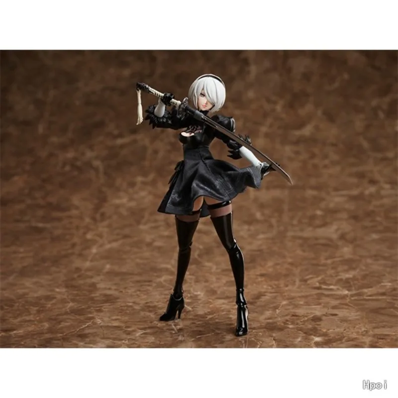 ฟิกเกอร์อนิเมะ ANIPLEX+ รุ่น BUZZmod NieR:Automata เวอร์ชั่น 1.1a ซีรีส์ 2B ของเล่นโมเดลแอคชั่นแบบขยับได้ ของสะสม ของขวัญสำหรับเด็กผู้ชาย