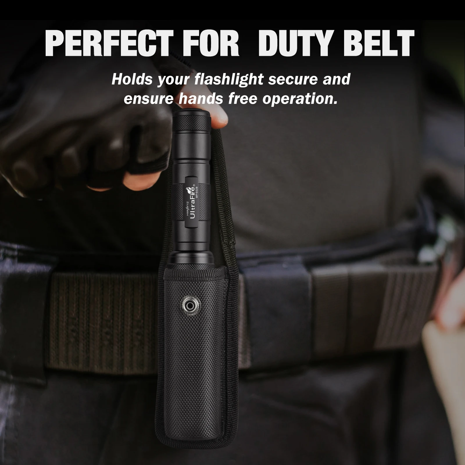 UltraFire WF-502B Powerful LED Tactical Flashlight 1000 Lumen High Power Portable Lantern Rechargeable Light Camping Flash Light