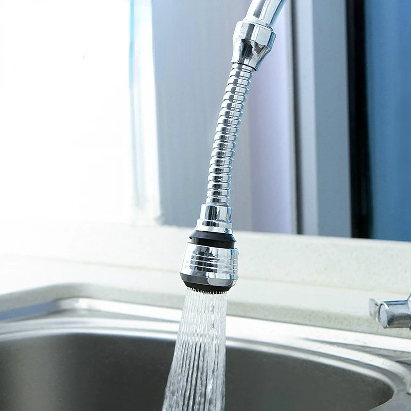 360 Degree Diffuser Swivel Kitchen Accessories Cleaning Fruit Vegetable Tools Splash-proof Water-saving Shower Kitchen Gadgets