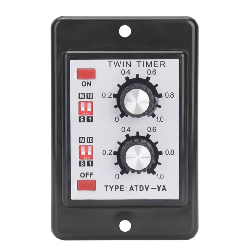 Knob Control Time Switch Relay On Off Timer Relay ATDVYA AC110v 220V 50/60Hz