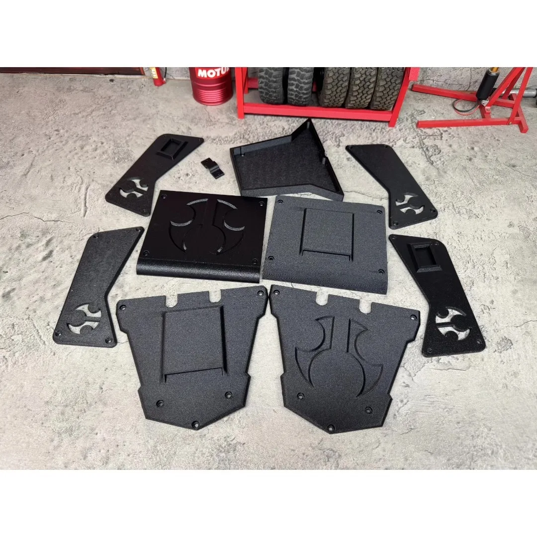 1/8 RC Rock Crawler Custom Outer Body Panel Scale Styling Set For Axial AXP8 Gilamon 2.2 Offroad Exterior Mod Parts