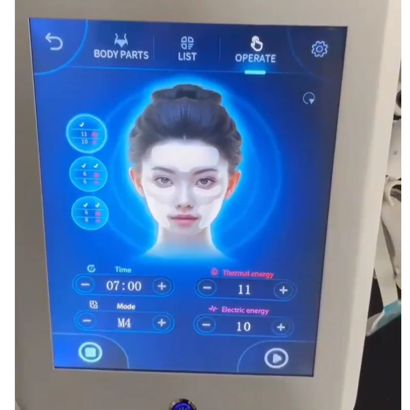 Professionele Face Lifting Machine Gezicht Beeldhouwen ems Rimpel Verwijderen rf Huidverstrakking Stimulator