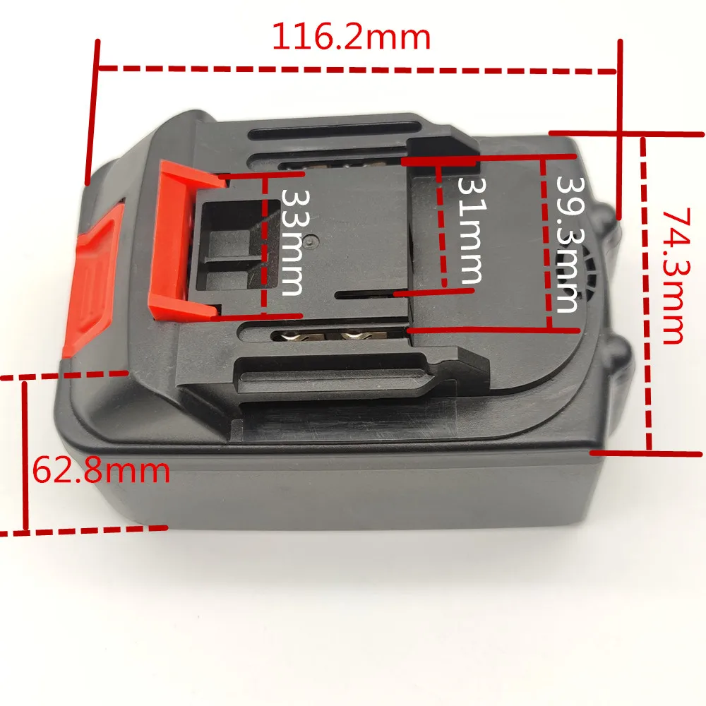 마키타 전동 공구용 충전식 리튬 이온 배터리, 21V, 20000mAh, 10000mAh