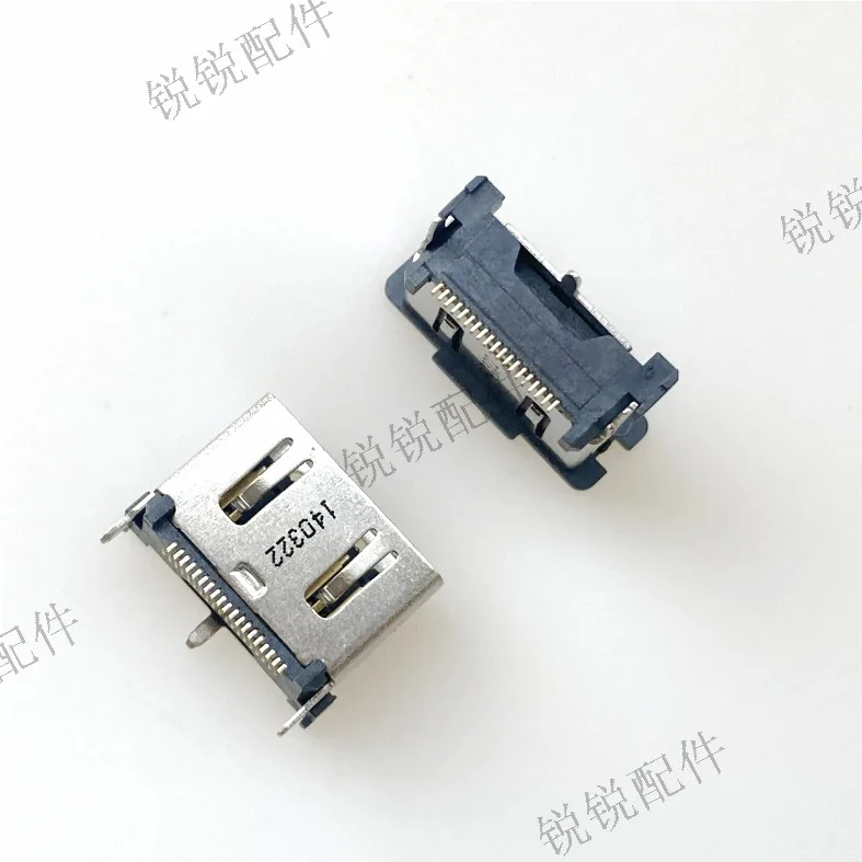 For Xinyin 2HE1647-000111F connector HDMI high definition socket 19P 0.5mm 1U vertical sticker SMT