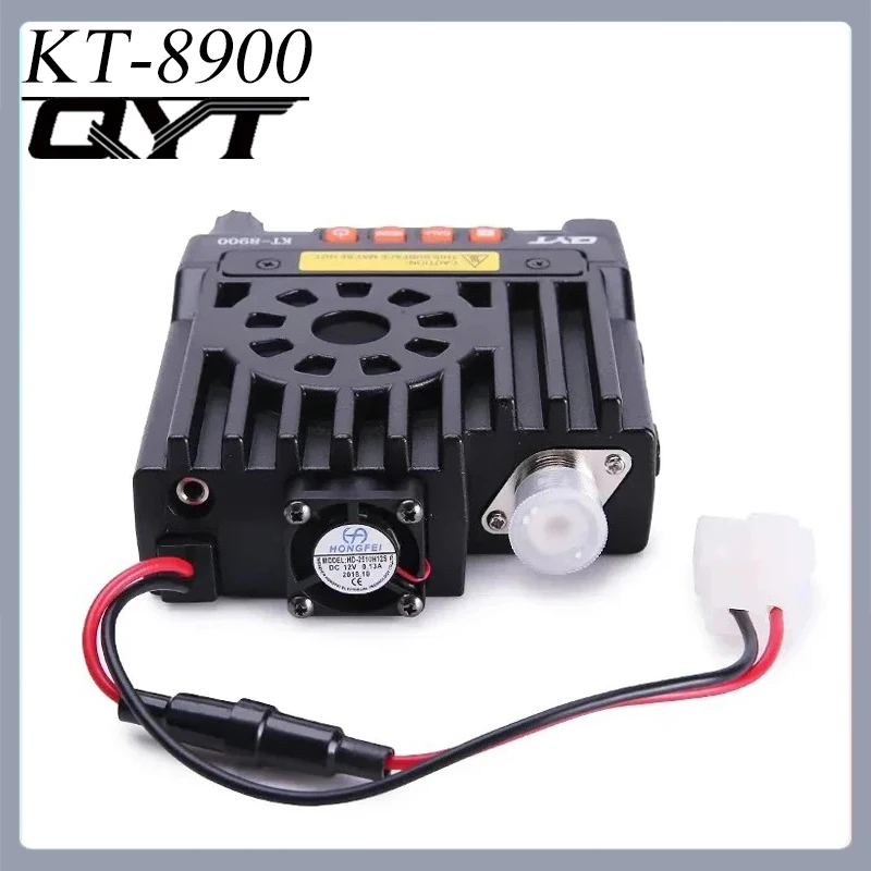 QYT KT8900 Mini Mobile Radio VHF UHF Up to25W Power Car Radio HAM Amateur Commercial Public Taxi Intercom Wireless Communication