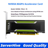 Original For NVIDIA  P4 8GB Graphics Card GPU VGPU Computing Card Video Decoding AI