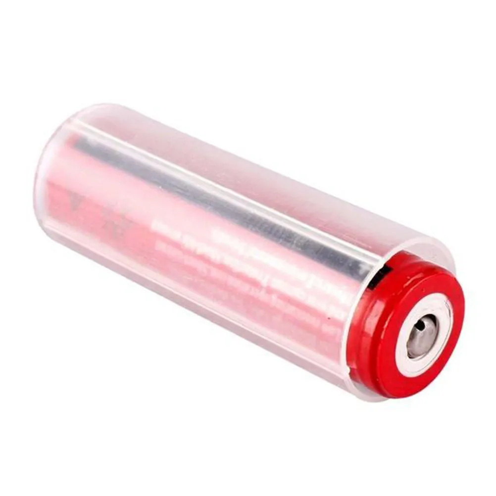 2 pcs Battery Rack AAA Holder for Flashlight 18650 Resilient Durable Storage Box Plastic Tube LED Power Supply