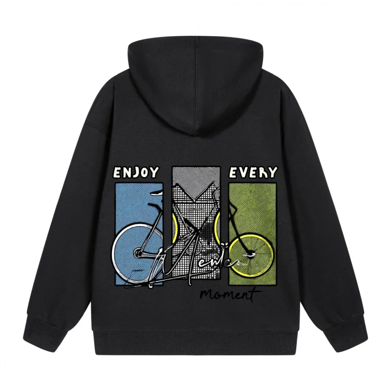 Moletom com capuz masculino com zíper Arte abstrata em design de moletom 2025 Novo estilo casual para casais Estilo para casais