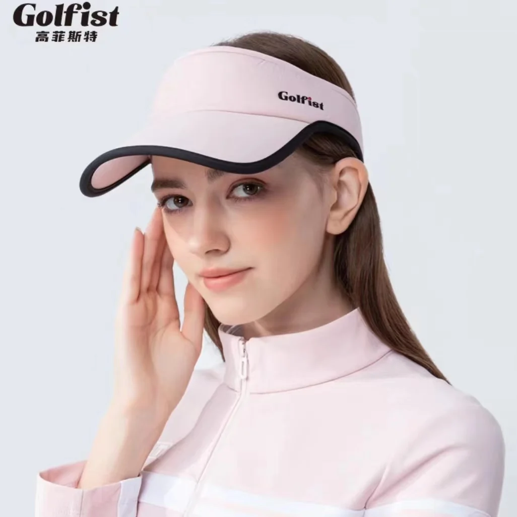 

Golfist Golf Summer Women's Sun Protect Caps Breathable Versatile Tennis Caps Outdoor Sports Women's Golf Visor Hat Adjustable