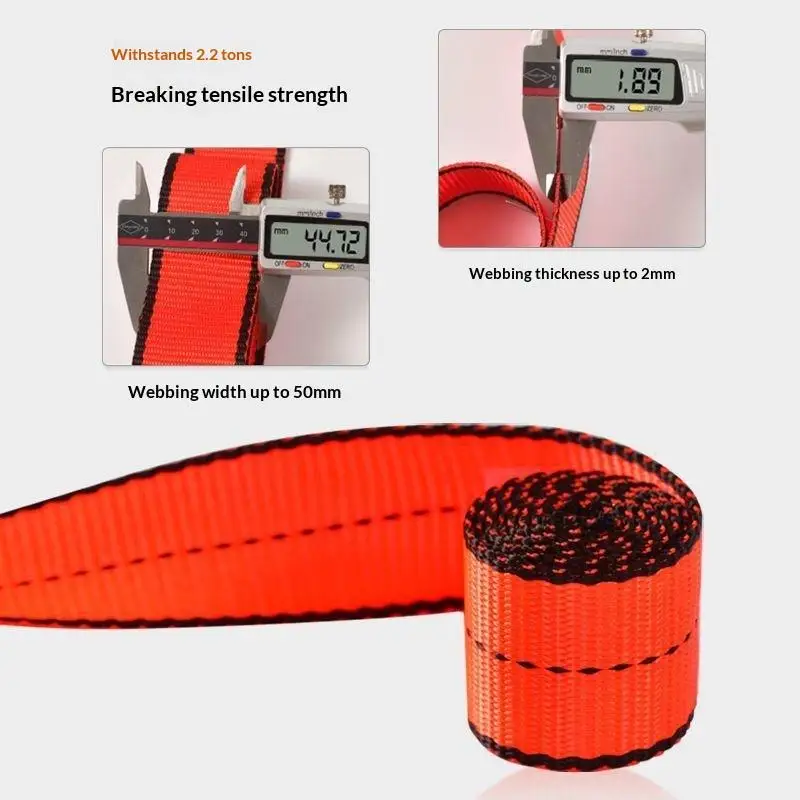 Multi-Scenario Single Waist Safety Harness 1200KG Load Bearing Fall Protection for Construction Climbing Outdoor Work