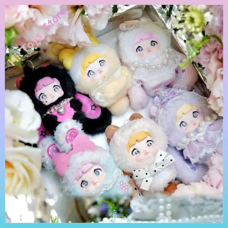 

В наличии оригинальная коробка Nommi Sweetheart Bunny Rabbit Blind Box, виниловая модная кукла для девочек, подарок на день рождения, игрушка, хобби, загадочная коробка