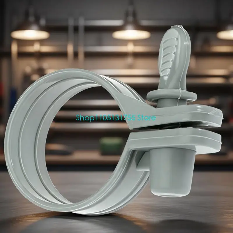 K0EF Adjustable Hose Clamp For Pool and Diving Rustproof Quick Setups Ground Pool