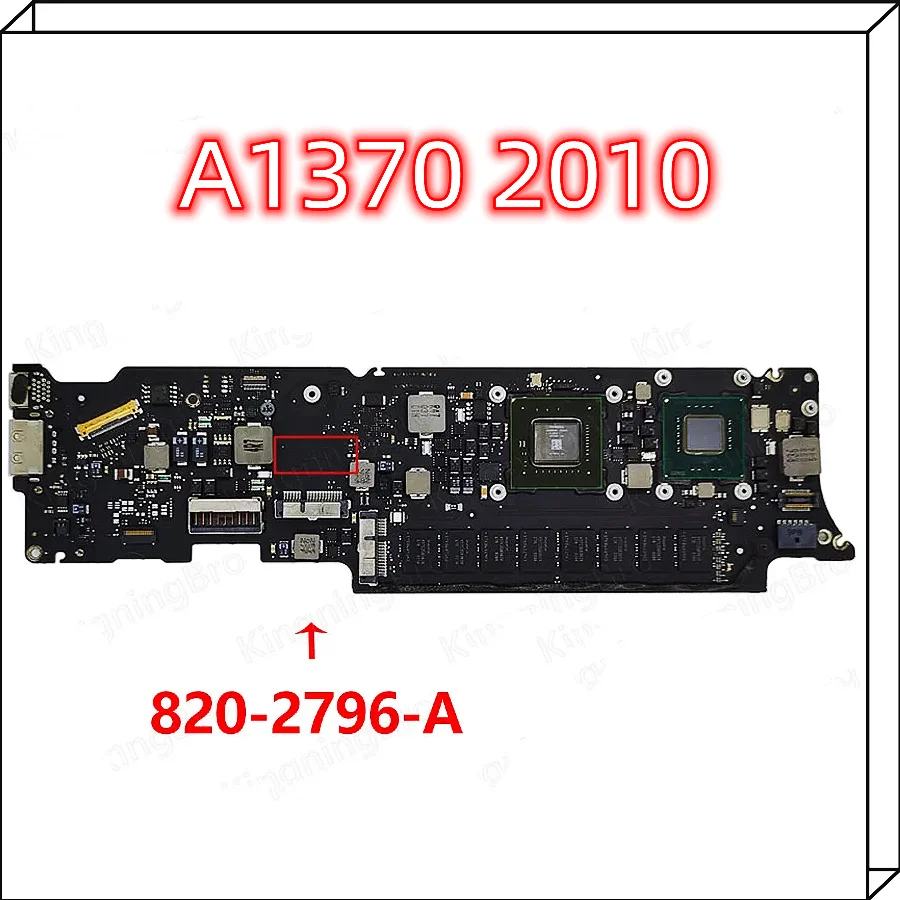 Original A1370 Motherboard for MacBook Air 11 Pouches A1370 Logic Board 2010 2011 Core I5 I7 2Gb 4Gb 820-2796-820-3024