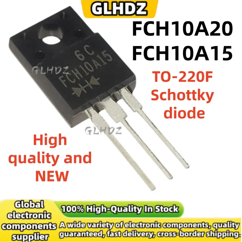 10PCS-30PCS FCH10A15 FCH10A20 10A15 10A20 TO-220F Productos nuevos y de alta calidad