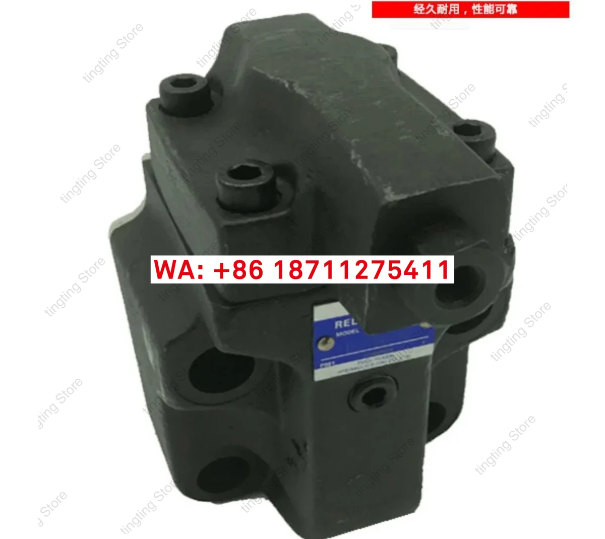 Yuci Oil Research Pilot Operated Control Relief Valve BT-03-32 Special Relief Valve for Crushing Hammer Pipeline