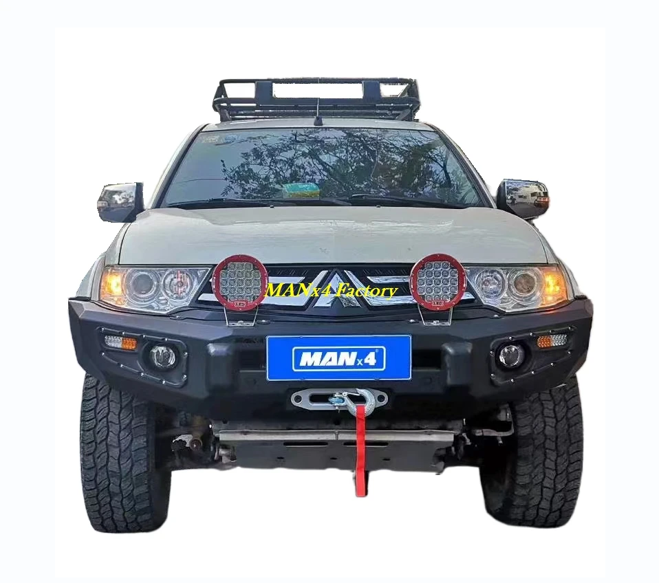 

High Quality Front Bumper Steel Bull Bar for Pajero Sport Montero 2nd Gen 08-16