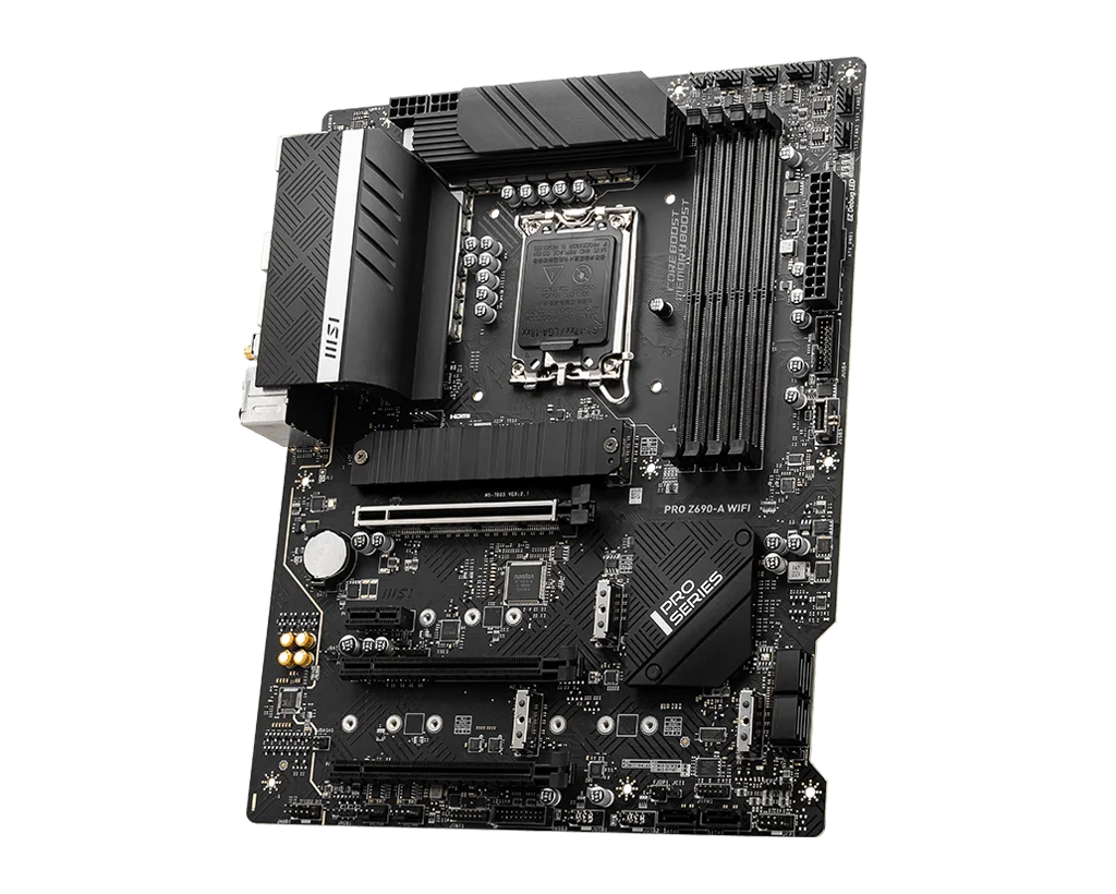 MSI PRO Z690-A WIFI اللوحة الأم Intel Z690 DDR5 LGA 1700 128GB M.2 دعم i7-12700K i7-13700 i9-13900 i9-14900F وحدة المعالجة المركزية #3