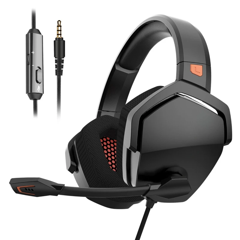 

Wired gaming headphones, computer e-sports chicken eating headset