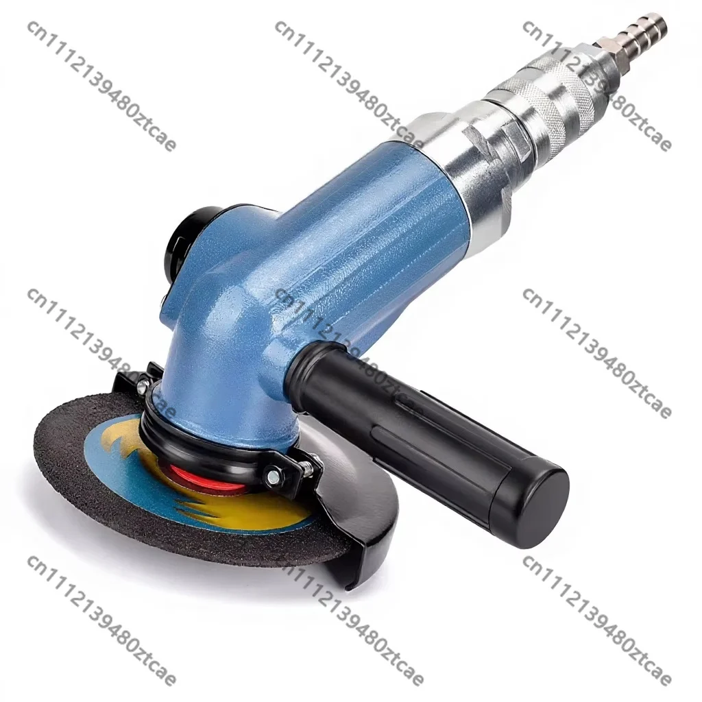 4/4.5/5/6/7 Inch Pneumatic Angle Grinder, Industrial Heavy Duty, Multi-Function for Grinding, Polishing, Cutting
