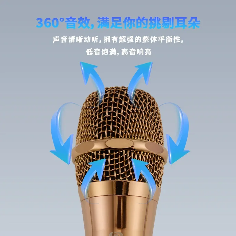 69A Titanium Steel One to Two Wireless Microphone Stage Performance Wireless Microphone Home Karaoke Conference