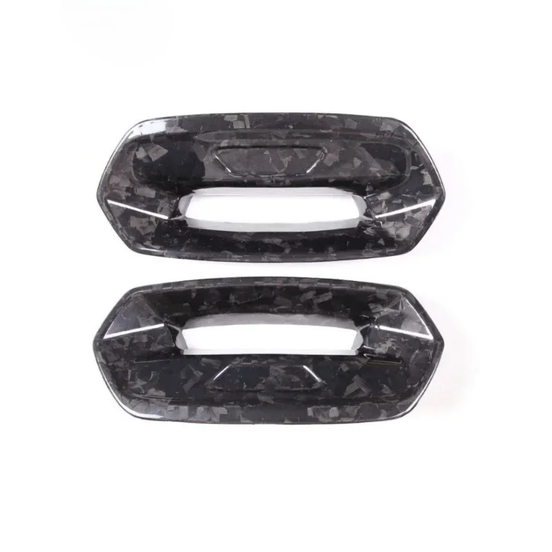 For Lamborghini Urus Real Dry Carbon Fiber 2018-2023 seat headrest rear decorative cover Automotive interior matte Accessories