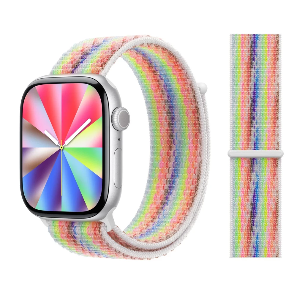 Bracelet à boucle Sport pour Bracelet de montre Apple 11 10 8 9 7 6 5 SE Ultra 3 49mm 46mm 44mm 42mm 45mm 41 40mm Bracelet Correa iwatch bandes