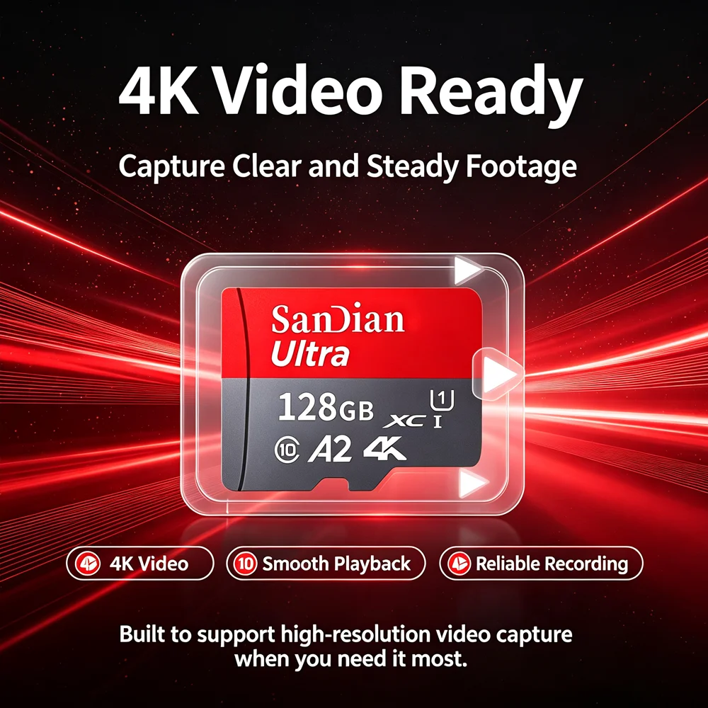 SD Card Memory Micro TF 128GB 512GB High Speed Viral Phone 64GB 256GB Ultra Fast Best Seller Gaming Rapid Must Have Camera 2026 view 4