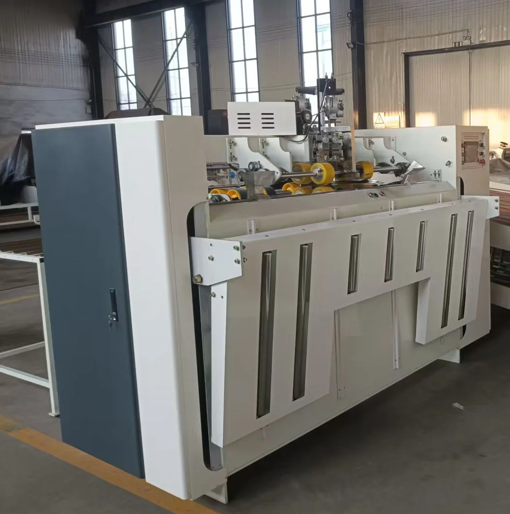 Feeder Papier Stitcher Karton Box Hefter Maschine 2000mm Nähen Halbautomatische Handbuch