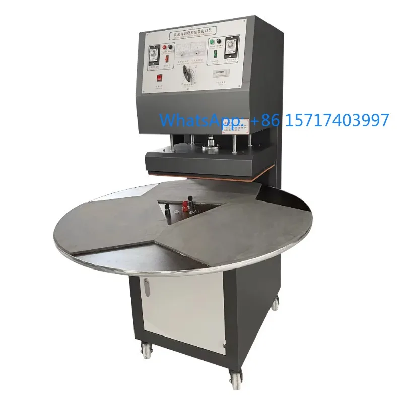

BS-3180 packaging machine with rotary table sealing machine, mold heating