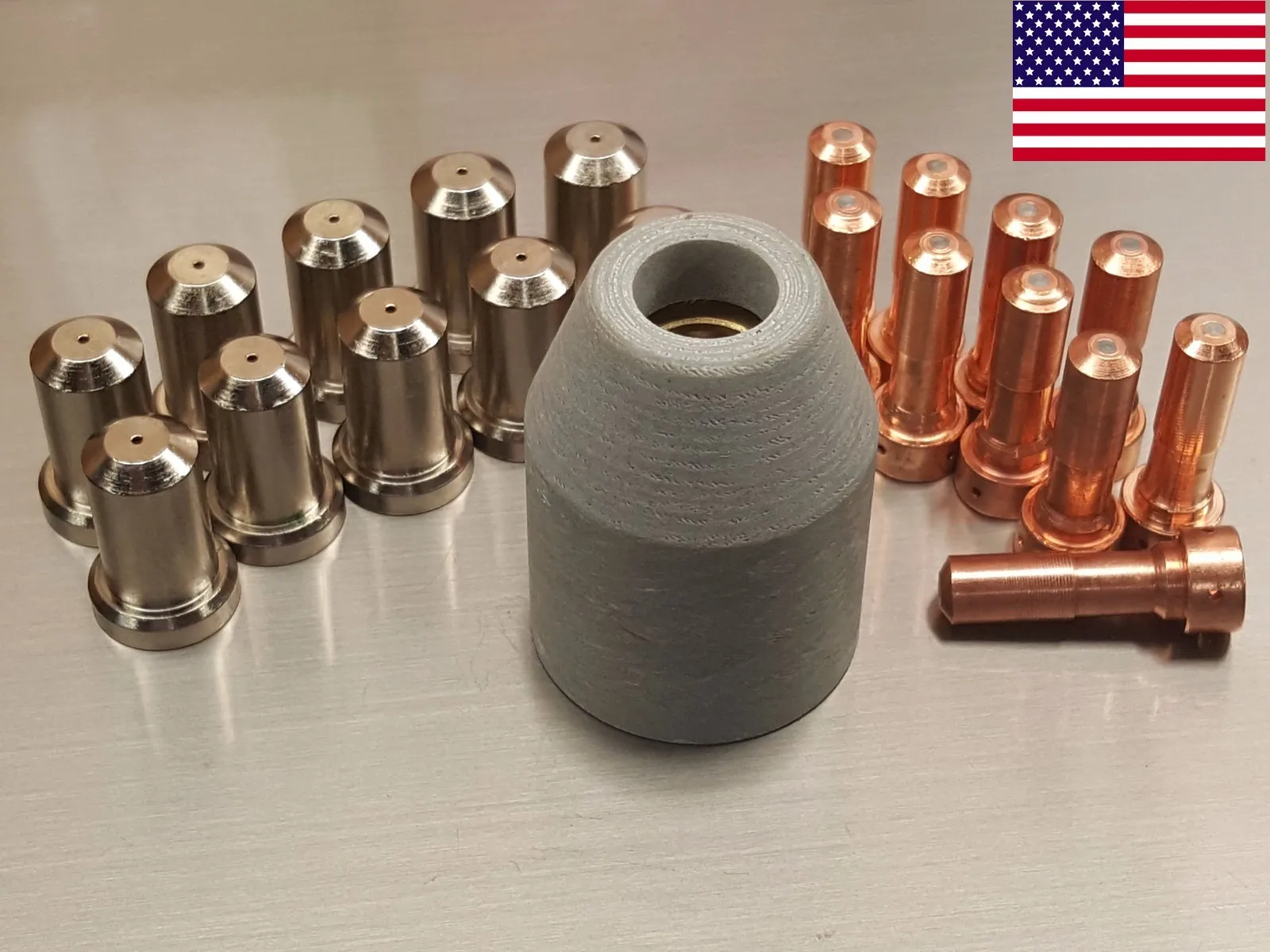 21 pieces 33366+3369 50A nozzle+21616 fixed cover PT-23 PT-27 plasma cutting machine-
