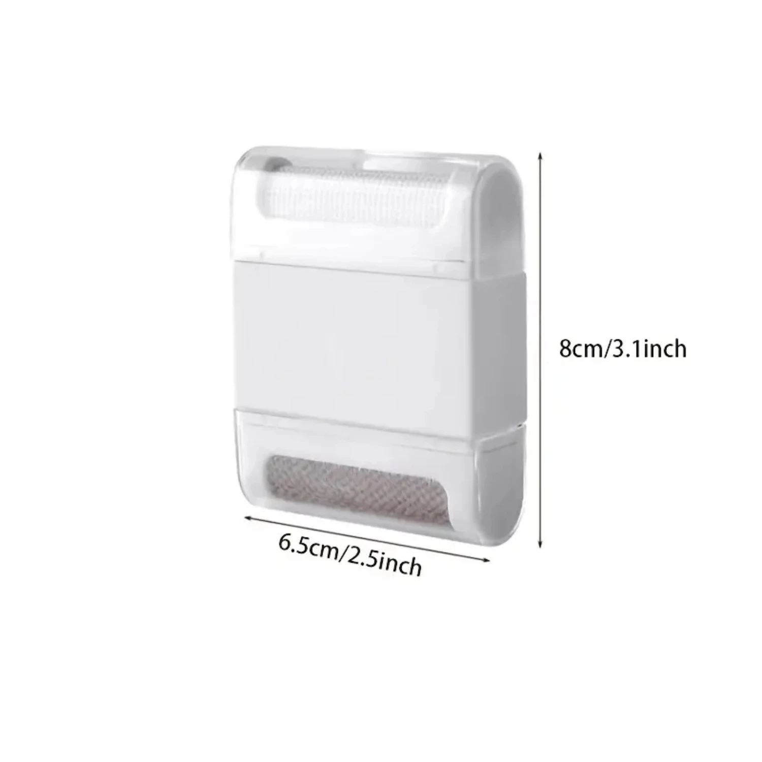 Мини-белая портативная роликовая щетка для ворса для чистки свитера и пальто