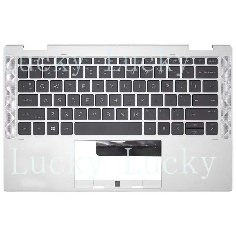 

f US Keyboard&PalmRest For HP Elitebook X360 1030 G7 M16980-001 with backlit Used