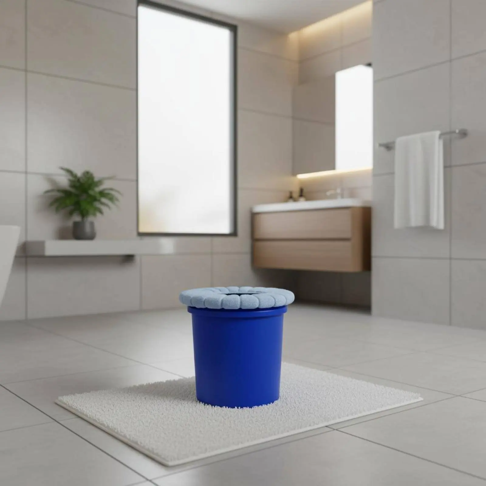 

Портативное сиденье-накладка на унитаз, прочное, водонепроницаемое, для кемпинга, до 136 кг