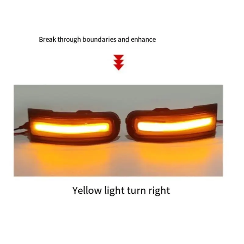 LED Sequential Flasher Turn Signal Light For Jeep Grand Cherokee 2015-2022 Car Side Mirror Blinkers Arrow