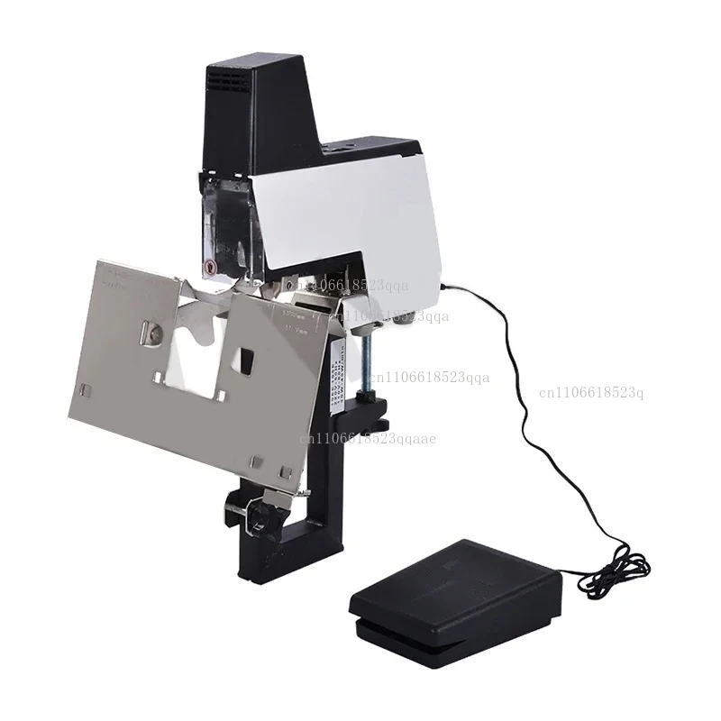 106 Electric Stapler 220V/110V Flat Stitch/Saddle Stitch Two Modes Convertible Saddle Stapler Binding Machine