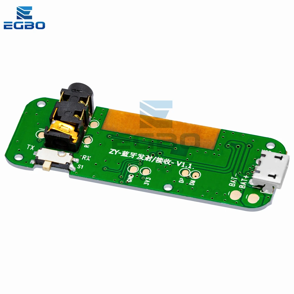 EGBO Bluetooth-compatible Transmitting And Receiving Module Stereo 5.0 Audio Receiving Transmitter Headphone Power Amplifier