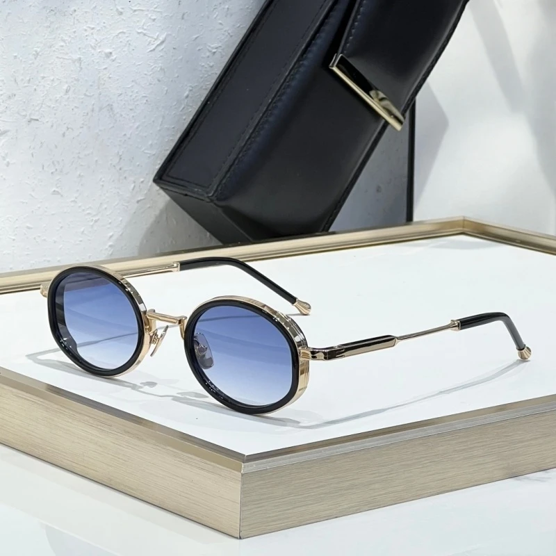 New Trend Oval Jared Female Sunglasses Women Men Alloy Famous Luxury Brand For Travel Street Outdoor Eyewear Fashion Shades