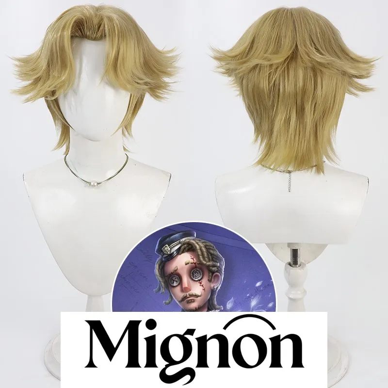 الهوية V المفتش Lestrade شعر مستعار تأثيري الأرملة الذروة شيرلوك التعاون هدية عيد الهالوين