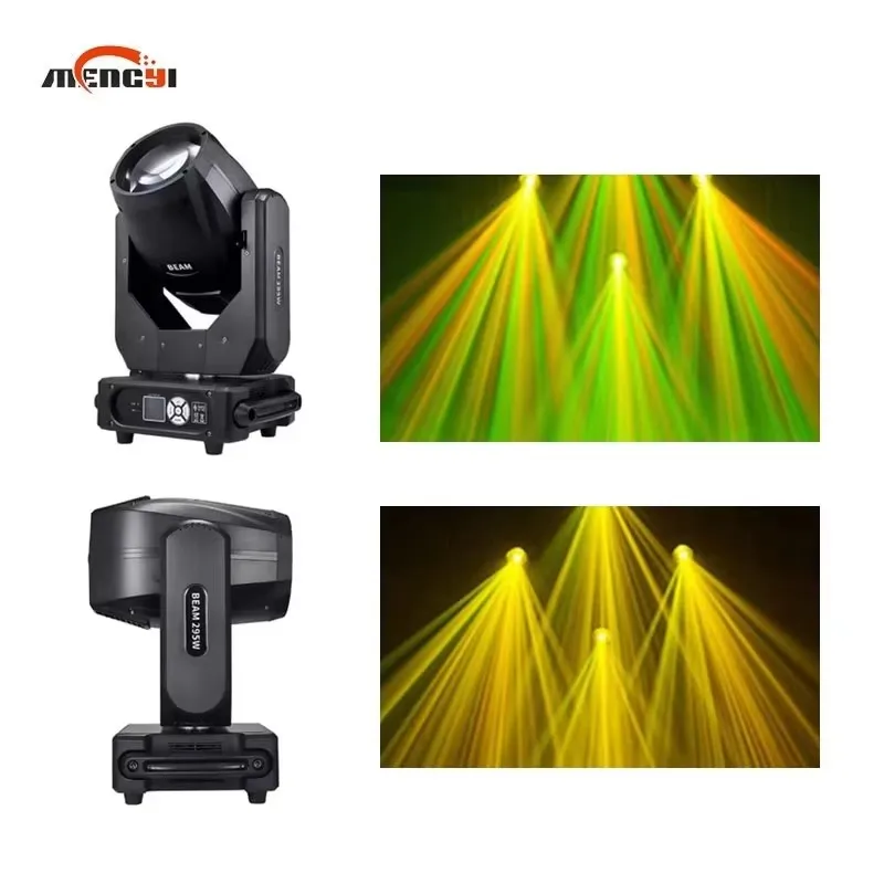 

295W 14R Beam Spot Moving Head Light 8000K With Aperture 48+8 Prisms Rainbow Effects DMX512 DJ Disco Party Club Stage Effect