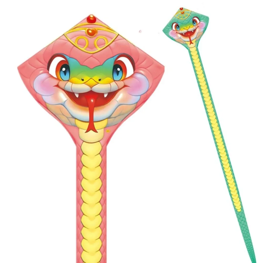 من السهل الطيران 4.75 متر ثعبان طائرة ورقية ذيل طويل ثعبان قوي الحيوان الرياح طائرة ورقية جيدة تحلق الكرتون في الهواء الطلق تحلق