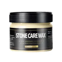 Stone Polishing Wax Stone Care Wax Ceramic Paste Stone Floor Glazing Maintenance 80g Tile Wax For Granite Marble Soapstone Quart