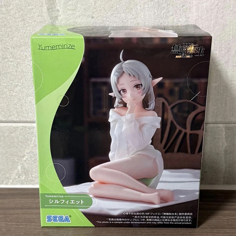 SEGA Yumemirize Mushoku Tensei: Jobless Reincarnation, Sylphiette Greyrat, 14 cm, PVC anime-actiefiguur, model, speelgoed.