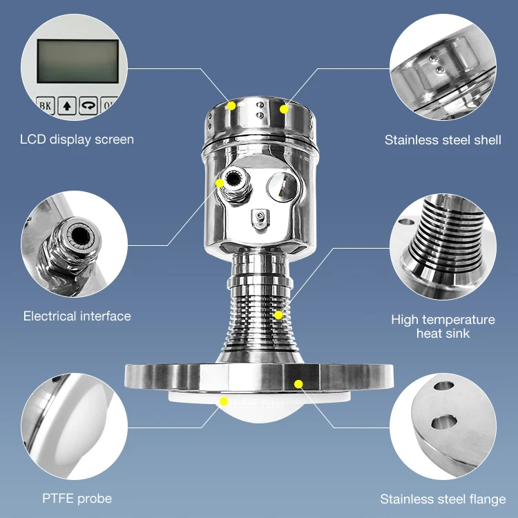 Mine Intrinsically Safe Radar Level Sensor GUL80 Radar Level Meter Level Meter Control Box