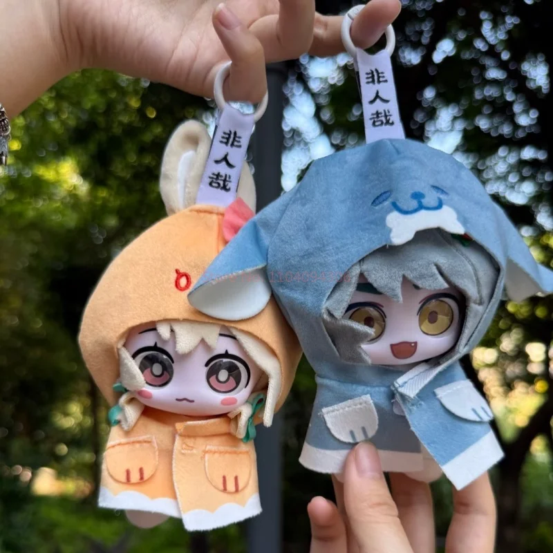 Аутентичная X11 без человека, ручная серия, слепая коробка, периферийные персонажи аниме, плюшевый кулон, виниловая плюшевая кукла, орнамент, подарки